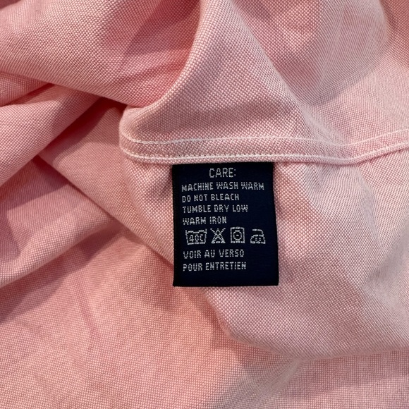 Ralph Lauren Sport Lt Pink Sleeveless Shirt Top Blouse Womens Size L - Picture 6 of 8